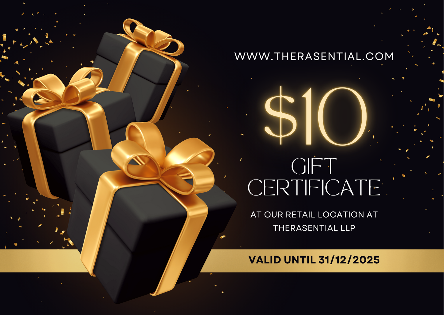 Therasential Gift Card for the people that mean so much